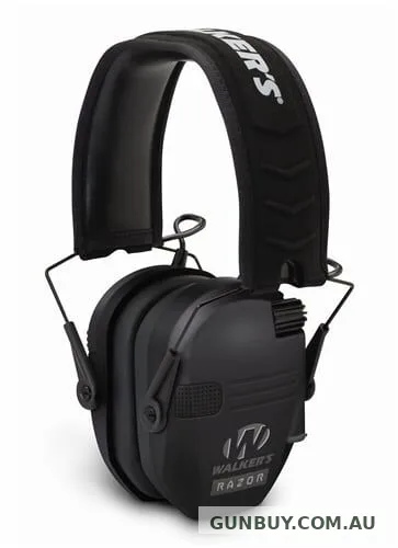 Walker's Razor Slim Electronic Earmuffs With 23db Nrr Hearing Protection