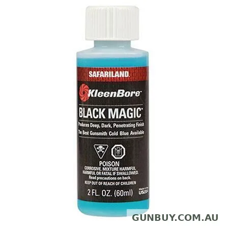 Kleenbore GB2 Black Magic Cold Blueing Solution 2oz 60ml