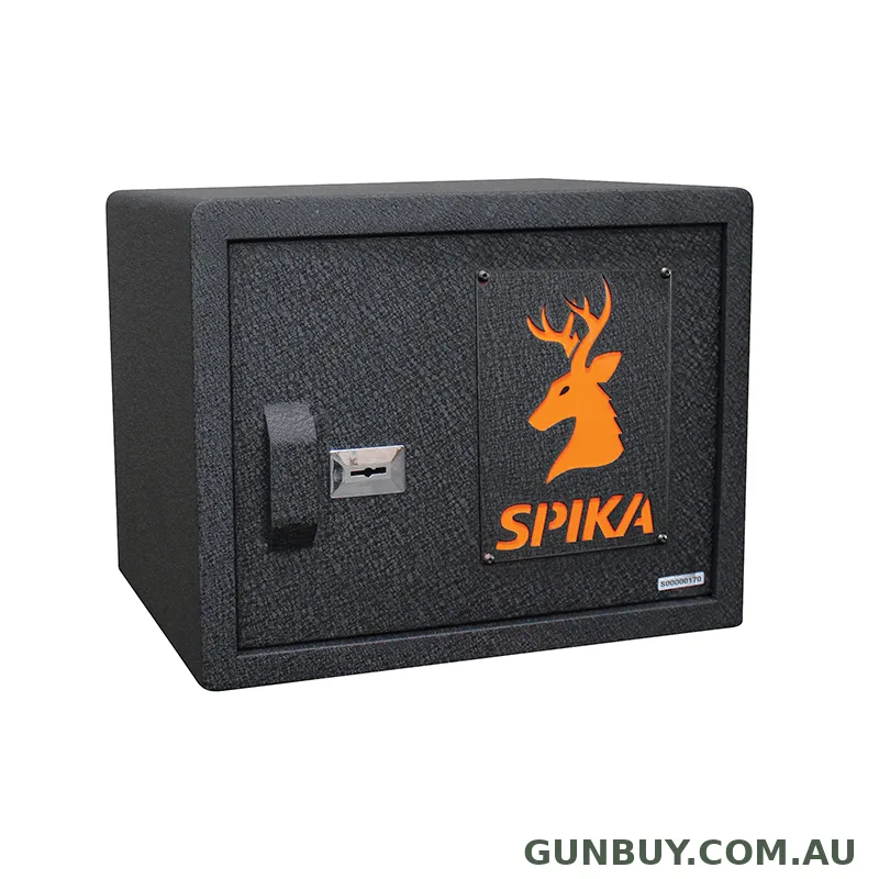 Spika Key Lock Gun Ammo Safe - For Handgun Pistol #spk