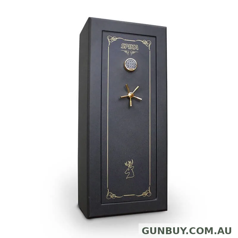 Spika Premium Digital Gun Safe - 18 Guns Storage #sch1