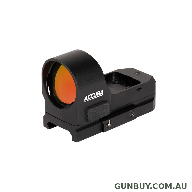 Accura Rapid 1x29 Open Reflex Red Dot Sight with Picatinny Base #AC1X29ORD