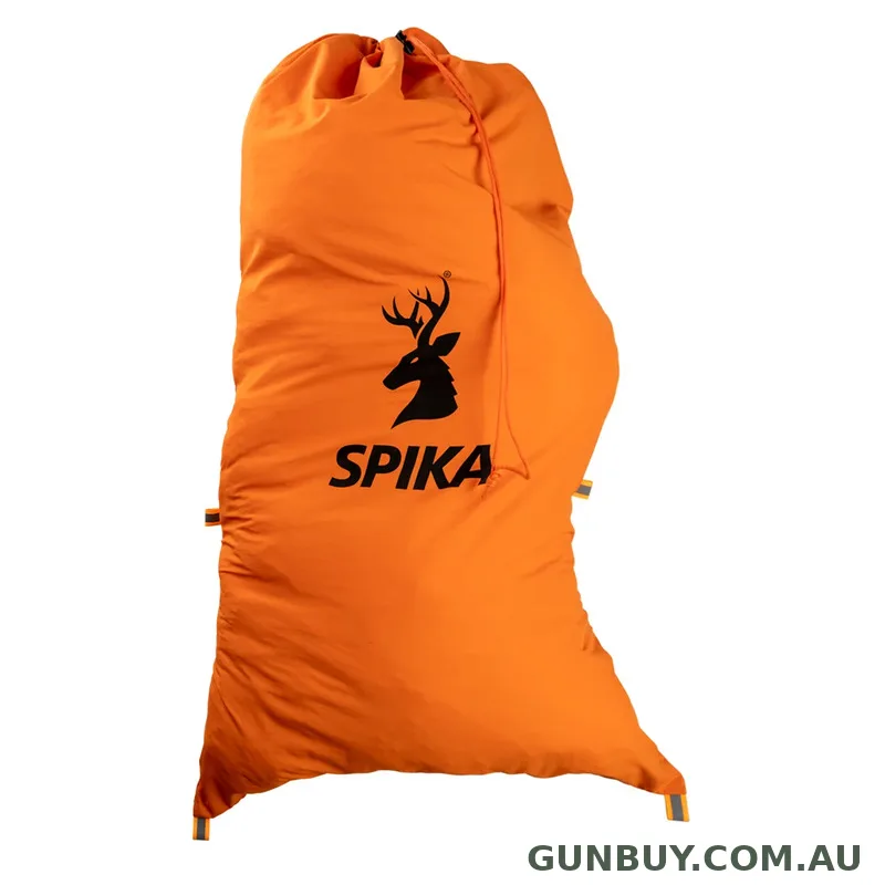 Spika Drover Meat Game Bag Large Orange - Synthetic Fabric With Reflective Tabs #hpdr-mb02o