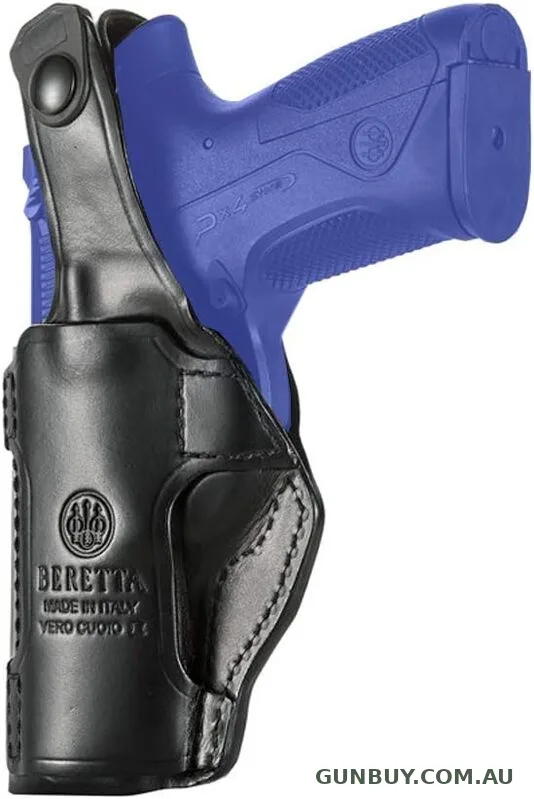 Beretta Leather Right Hand Holster - Fits 92w96 Series Mod.06 Black #E01119