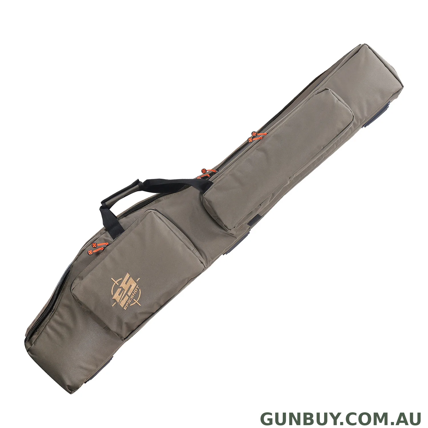 Epic Shot Backpack Style Rifle Gun Bag - 48 Inch Long Army Brown #00044