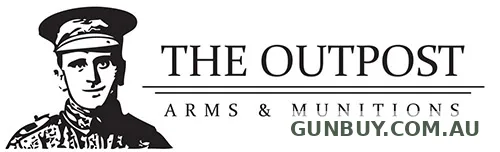 The Outpost - Arms & Munitions logo