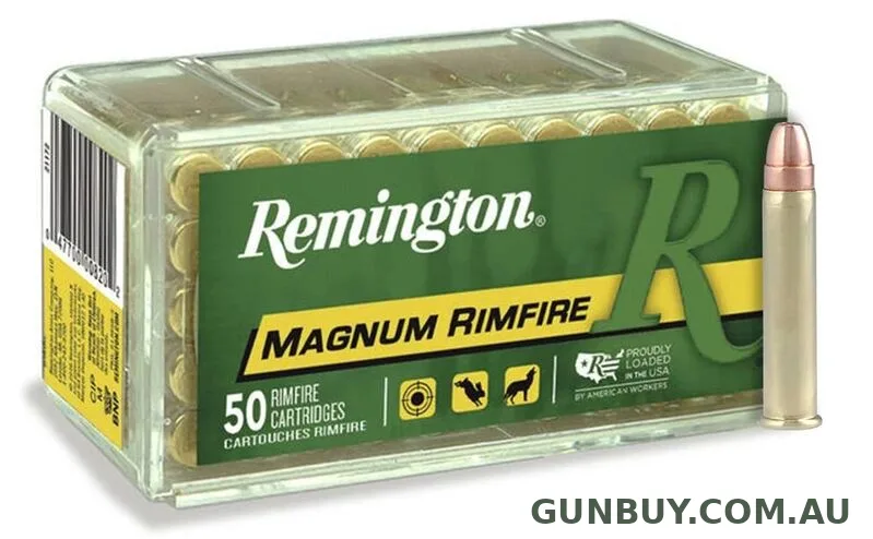 Remington Magnum Rimfire 22 Wmr Pointed Soft Point Bullet - 40 Grain 1910fps 50pk #r22m2