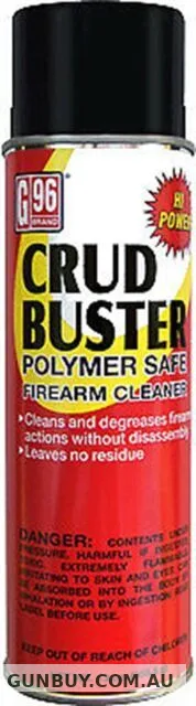 G96 Crud Buster Firearms Cleaner 13oz Aerosol Degreaser #g96-1202