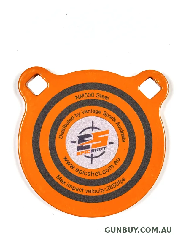 Epicshot High Calibre 4" Target Gong - Nm500 Steel #es20228