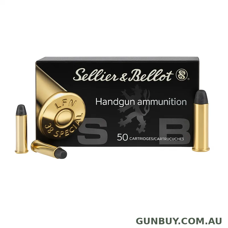 Sellier & Bellot 38 Special 158 Grain LRN-PB Ammo 50 Rd #v311012nk