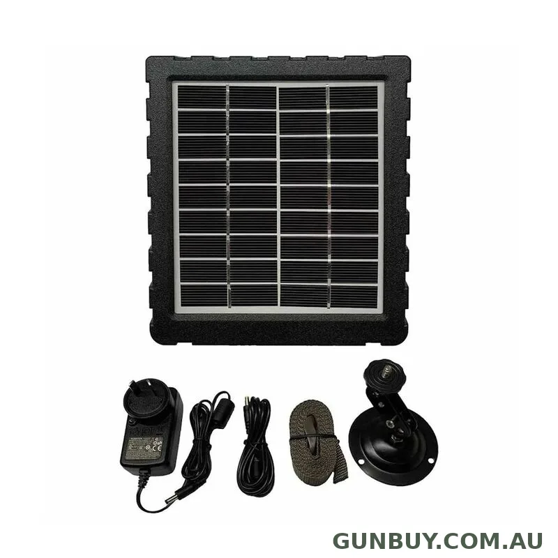 Accura ACSolar Solar Panel For Tracker Cameras With 7.4V 1500mAh Battery