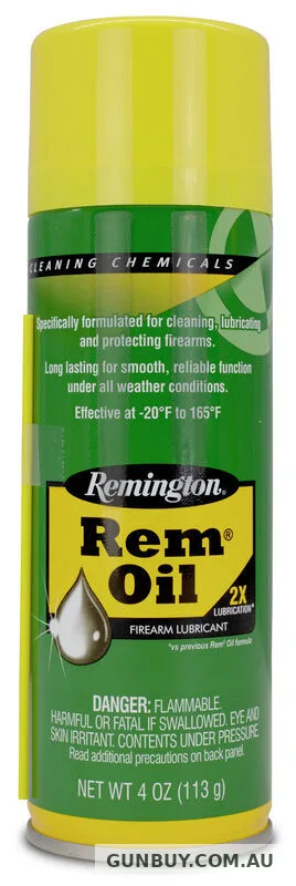 Remington Rem Oil Gun Cleaning Lubricant 4oz Aerosol Can #rem26610