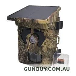 Gerber 4K Solar WiFi Trail Camera 30MP Wildlife Hunting Camera Integrated Solar Panel Bluetooth