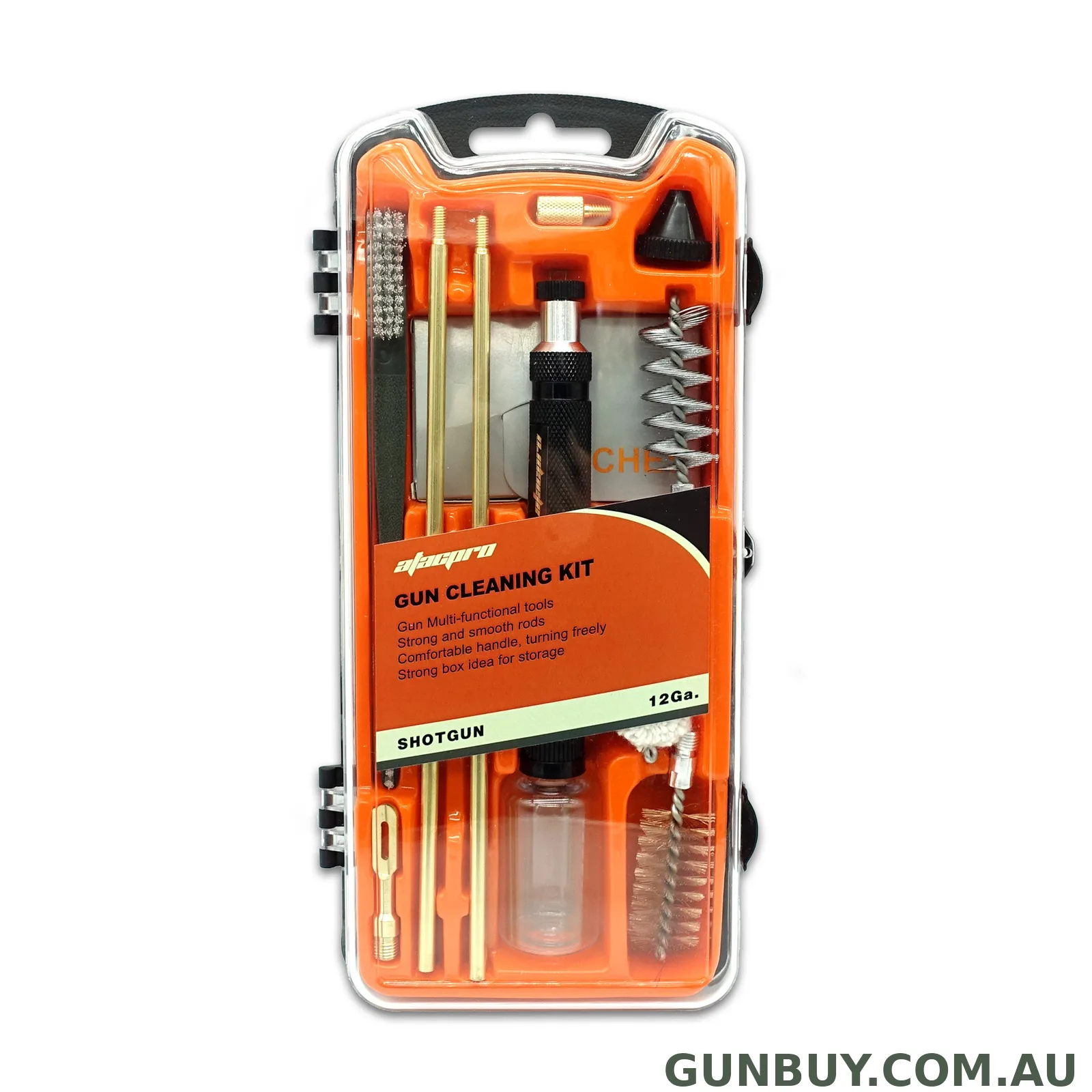 Atacpro Deluxe 17pcs Shotgun Cleaning Kit - 12g #04055